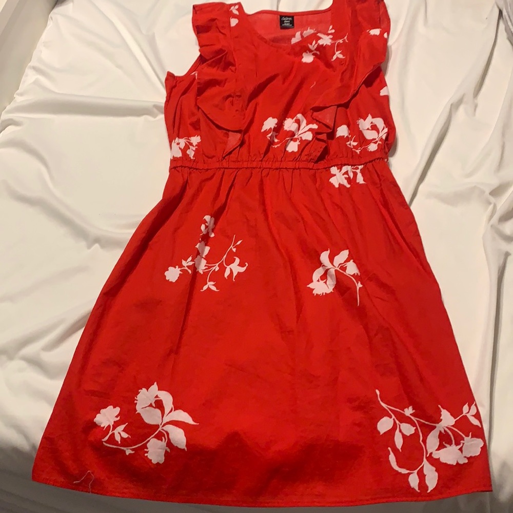Red dress